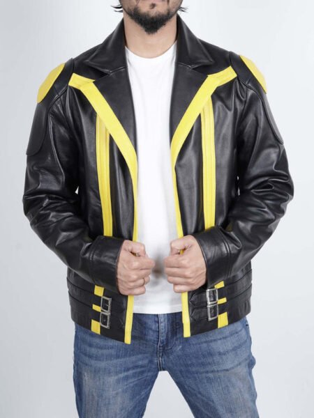 Shop MENS POKE SPARK YELLOW TEAM LEADER JACKET BY BJM