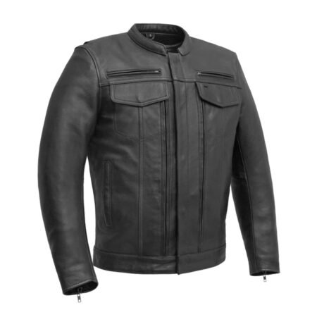 Shop Decent Raider Men's Motorcycle Leather Jacket