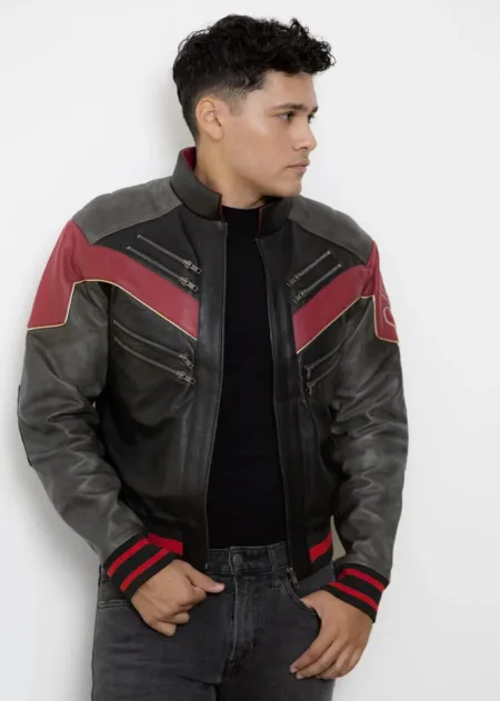 Shop Miles Morales Spider Man Spider Verse Jacket